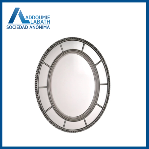 Espejo Decorativo Oval 49x59cm