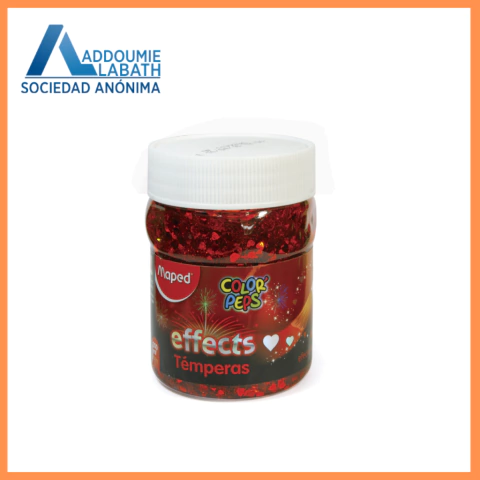 Témpera Maped Effects Corazones