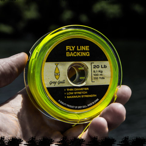 BACKING GREY GULL FLY LINE POR 100 METROS