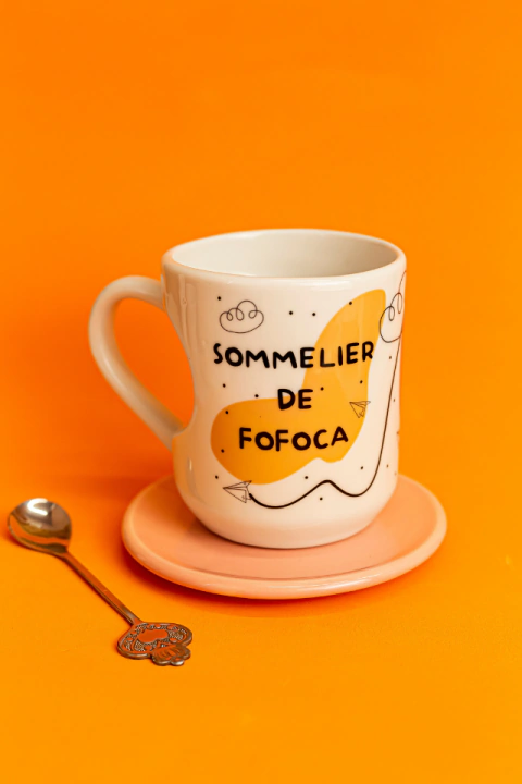 Caneca Sommelier de Fofoca