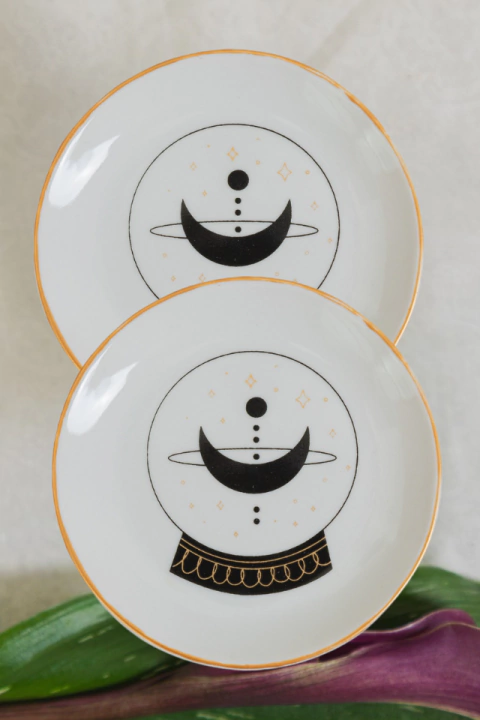 Conjunto de 2 pires bola de cristal - comprar online