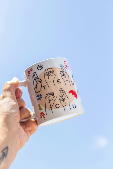 Caneca Teu Cool em Libras - comprar online