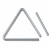 Triangulo Musical 24 Cm Percusion Bateria Prodmusicales - comprar online