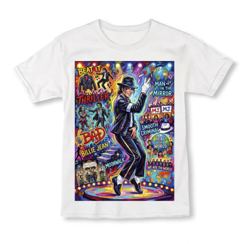 Remera Michael Jackson Discos