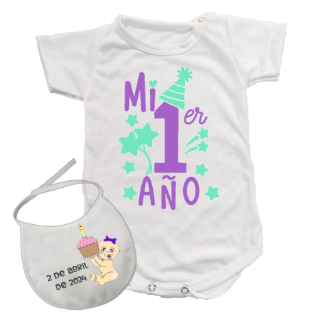 Body 1er Año Gorrito - comprar online