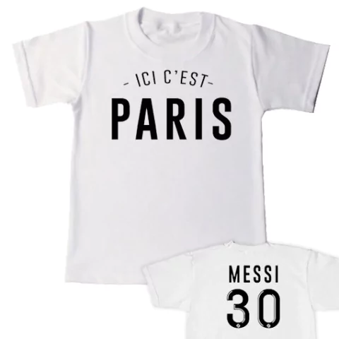 Remera Messi PSG 30 Paris en internet