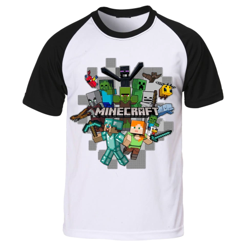 Remera Minecraft Ladrillos - comprar online