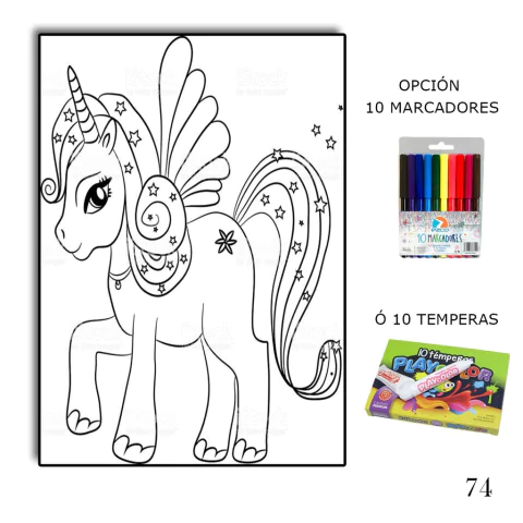 Cuadro Unicornio