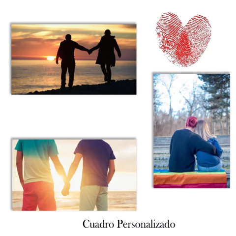 Cuadro Personalizado San Valentín