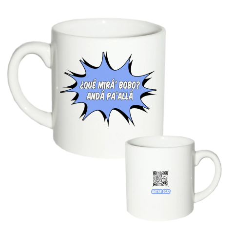 Taza Messi Anda pa Allá