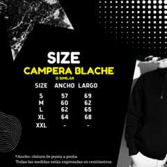 Campera boxy Blache celeste - tienda online