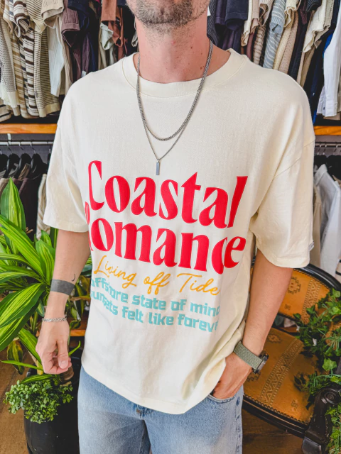 Remera Romance crudo - comprar online