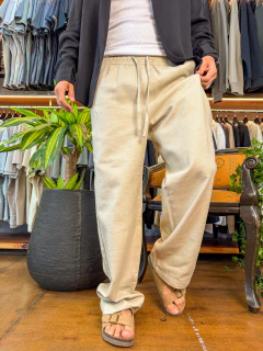 Pantalon Ponce beige - comprar online