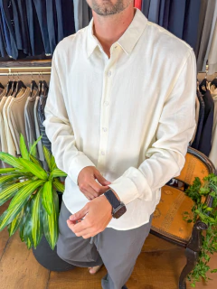 Camisa Loria crudo - comprar online