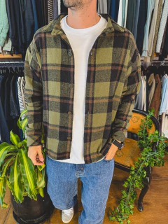 Sobrecamisa Escocia Verde - comprar online