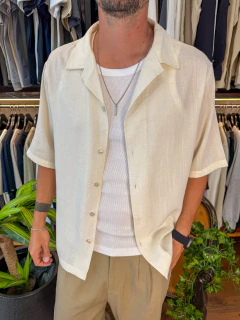 Camisa Varela crudo - comprar online