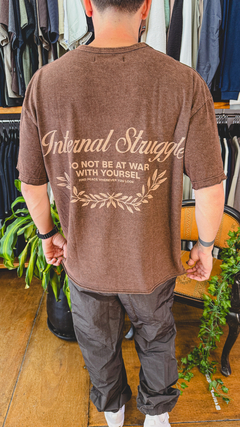 Remera Laser chocolate - Maverick urban wear