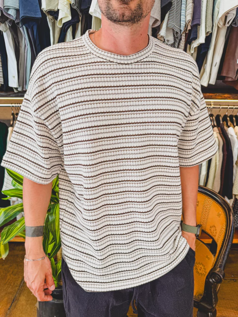 Remera Tess chocolate - comprar online