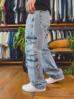 Jean Cargo Cuzco azul - Maverick urban wear