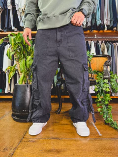 Jean Cargo Cascabel negro - tienda online