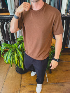 Remera carmy choco - comprar online
