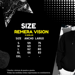 Remera Vision Negra - tienda online