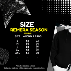 Remera Season gris - Maverick urban wear