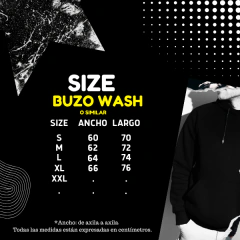 Buzo Wash Azulino - Maverick urban wear