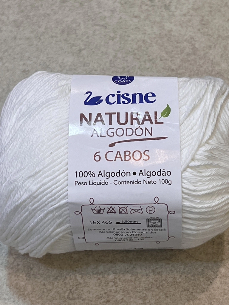 6 cabos Cod: 00004B Branco