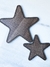 Base estrela MDF amadeirado 30
