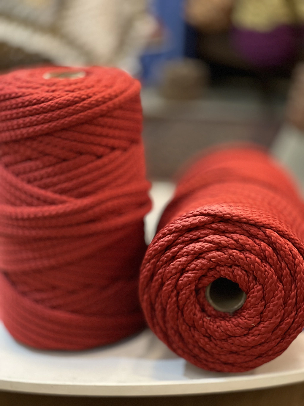 MAXI Cordão POLIESTER AILÊ RED CHERRY