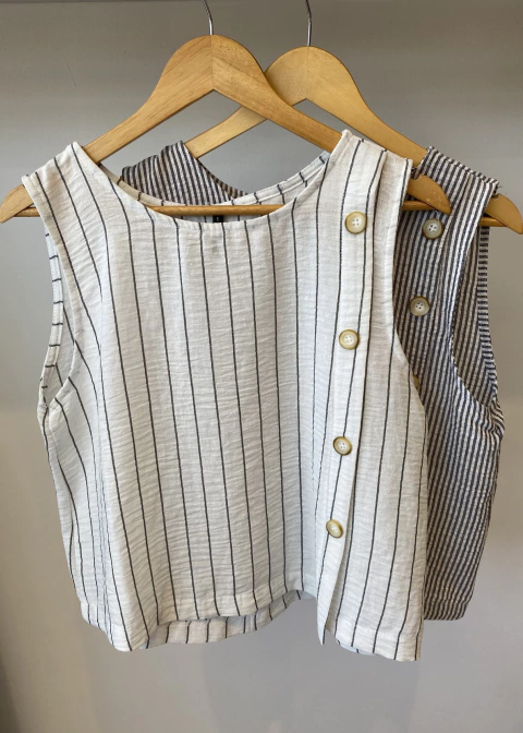 Blusa Lino Rayada (2610046)