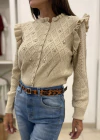Sweater C/Perla y Strass (KL74)
