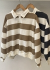 Buzo Rayado Cuello Polo (2520055)
