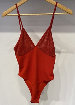 Body recorte lentejuelas OUTLET (NA67)