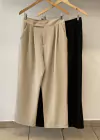 Pantalon Recto C/Boton en Costado Poly (IV691)