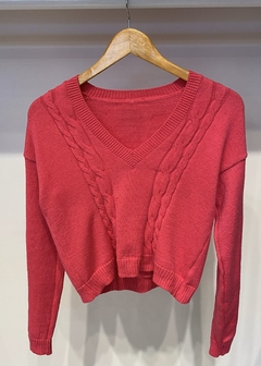Sweater C/Trenzas Delanteras (2425002)