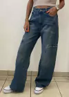 Jean Wide Leg C/Recorte Megan (DIM231)