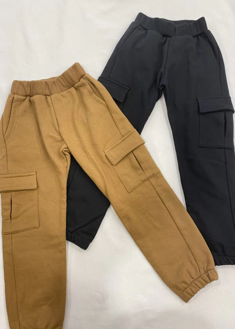 Jogging Frisa Cargo (2422005)