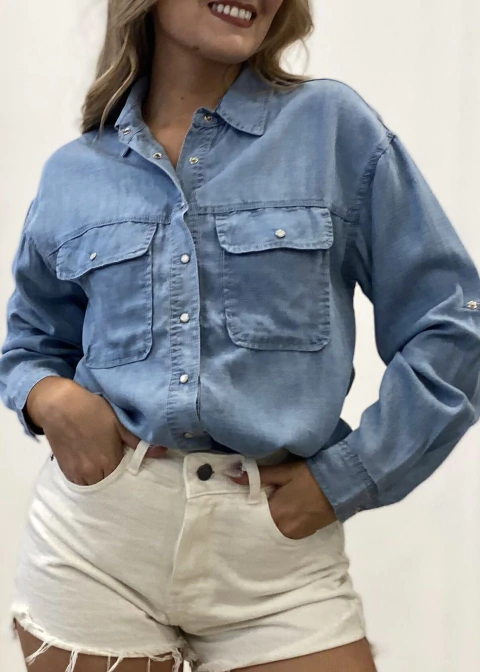 Camisa jean ml (SHAP147)