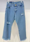 Jean wide rotura rodilla OUTLET (NET15)
