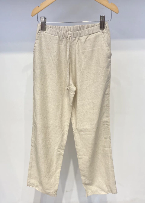 Pantalon de Lino C/Bolsillos (2511027)