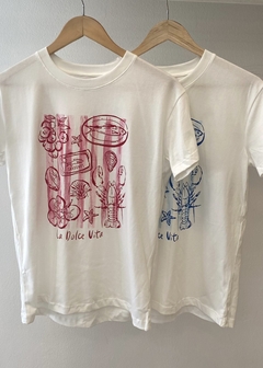 Remera La dolce (BOR59) - comprar online