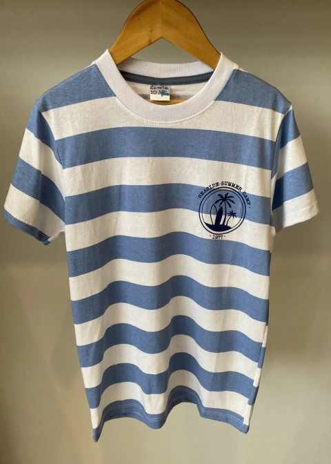 Remera mc summer rayada (CAT54)