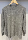 Sweater C/Trenzas y 8 Central Over (ARA827)