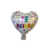 Globo forma Corazon con frase 2025 - PromoGlobos - Decorando Tus Momentos