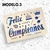 Sticker De Vinilo "Feliz Cumpleaños" Para Globos - PromoGlobos - Decorando Tus Momentos