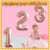 Globos Numeros Rosa Gold 70cm