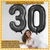 Globos Numeros Grandes 80cm NEGROS