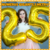 Globos Numeros de Un Metro Dorado 40 Pulgadas